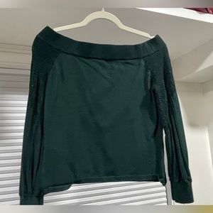 Womens Solid Pullover Tops Ribbed
Knitted Shirts Off Shoulder🌸